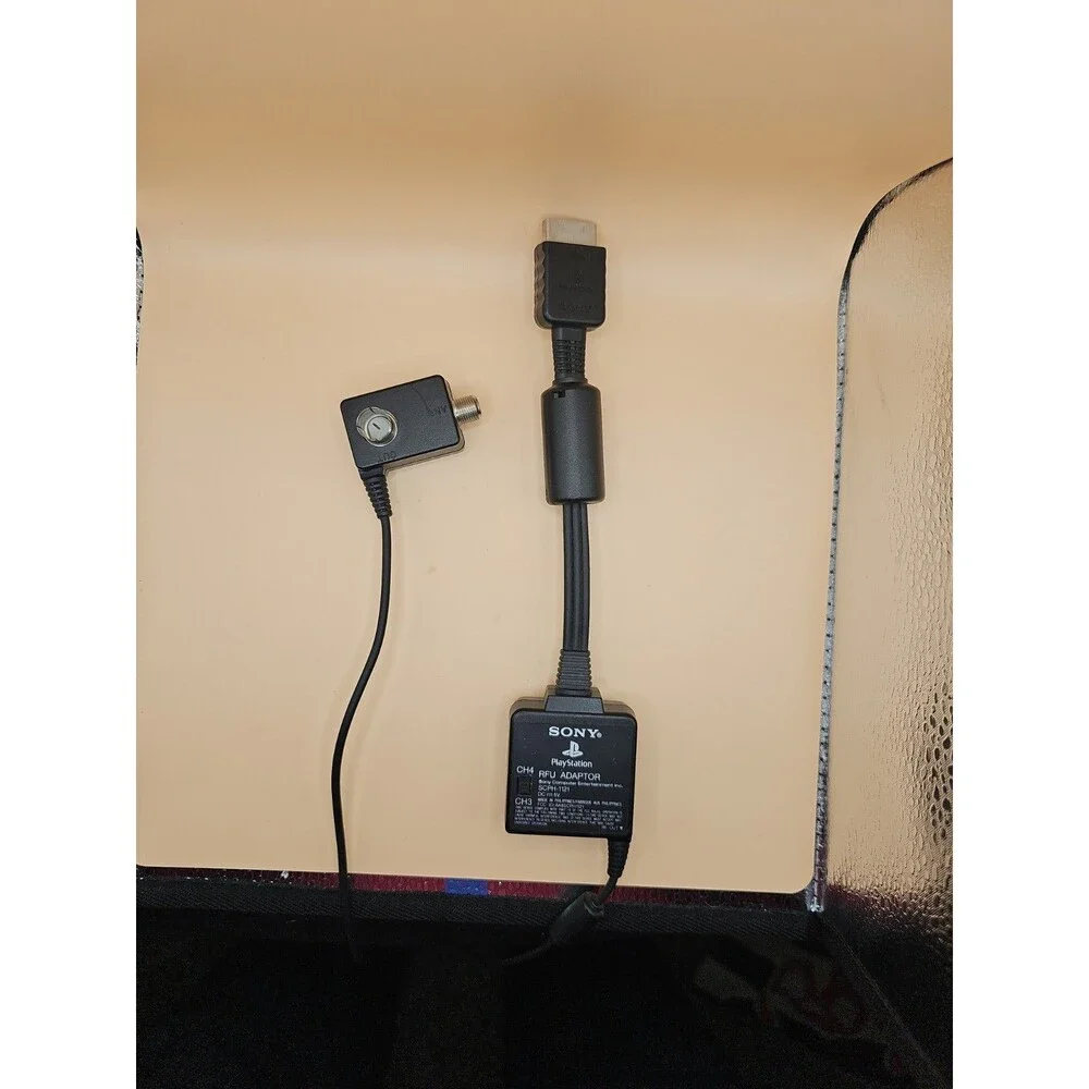 Sony Playstation RFU Coax Adaptor (SCPH-1121) - NTSC-M - VHF Ch 3/4 - Used